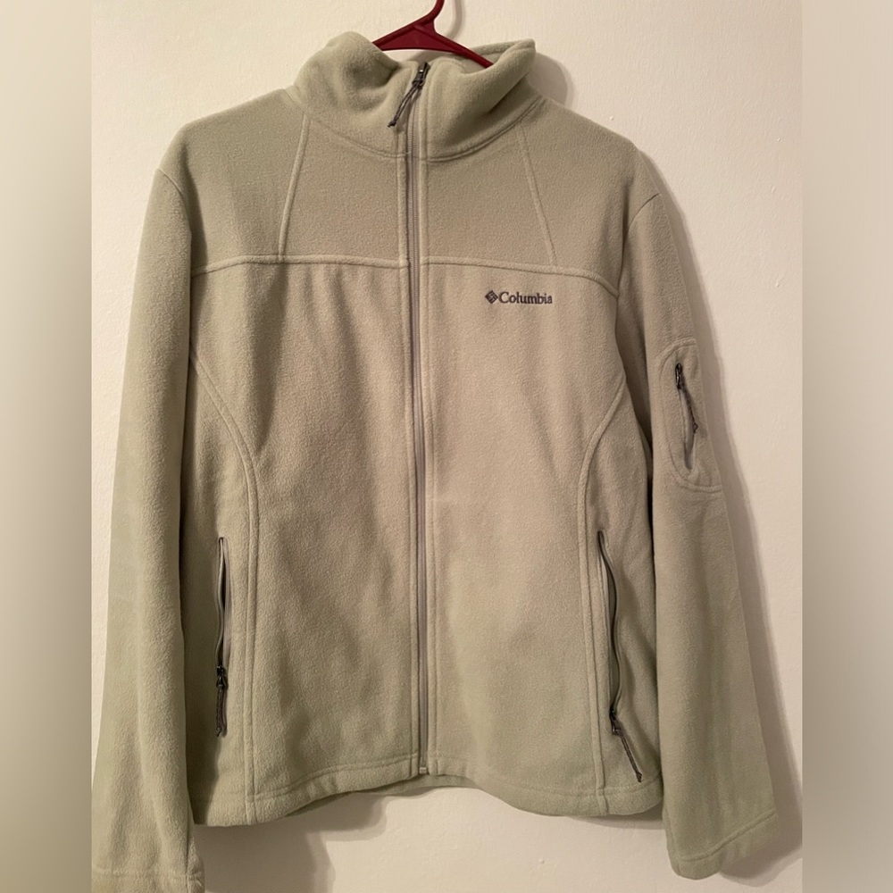 Columbia light green Fleece Jacket